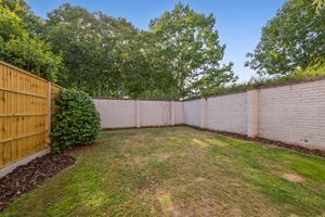 West Facing Rear Garden- click for photo gallery